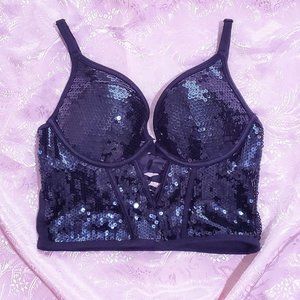 La Senza | Black Sequin Bralette